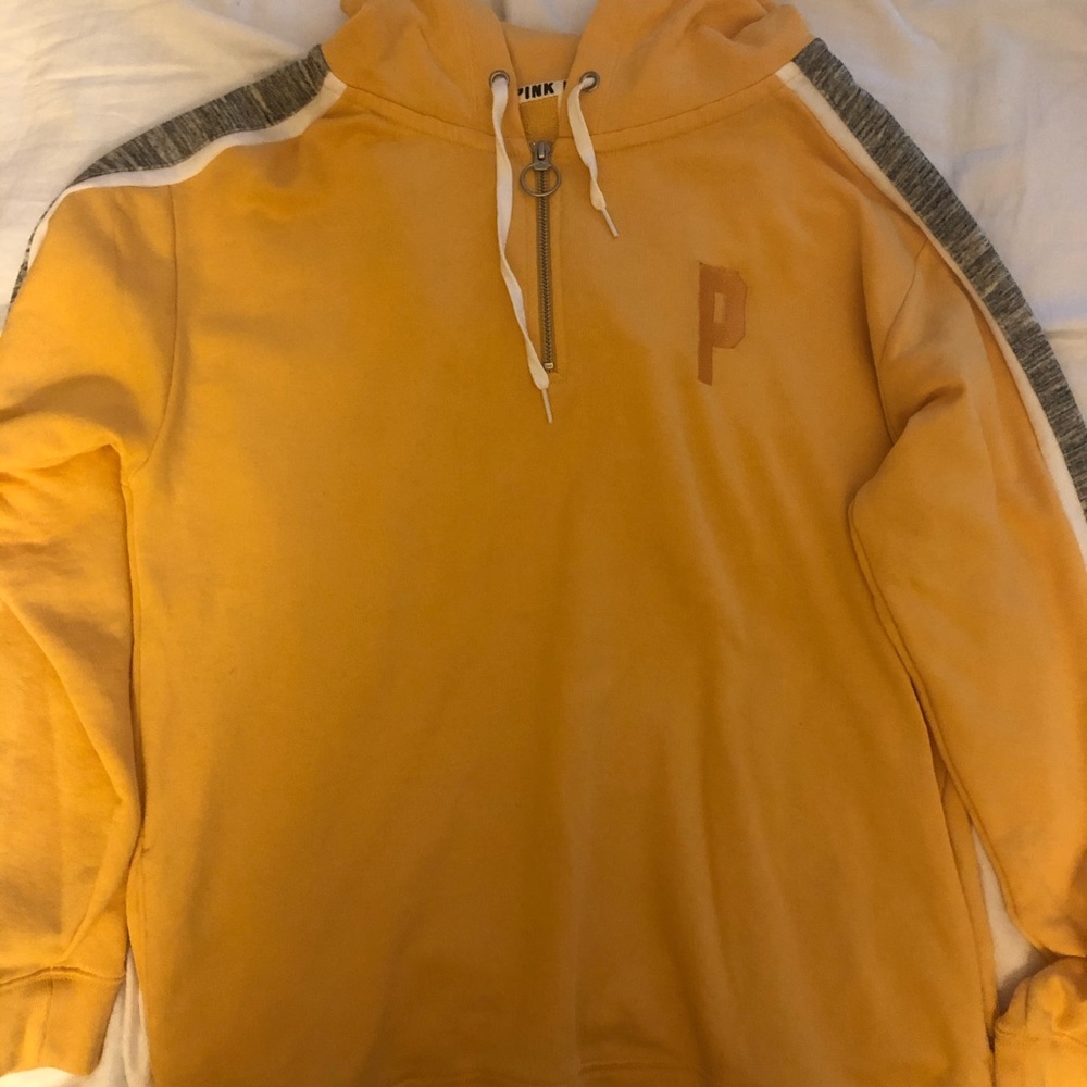 VS PINK quarter zip hoodie